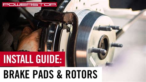 How To: Install A New Set of Brake Pads & Rotors .